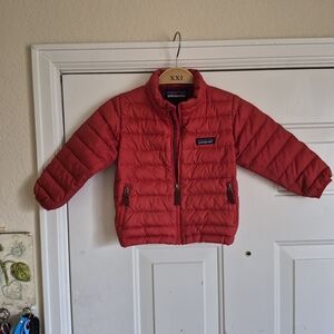 Patagonia Red Puffer Jacket Kids T2